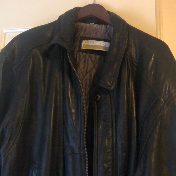 Perry Ellis | Genuine leather jacket XL - Picture 5 of 5